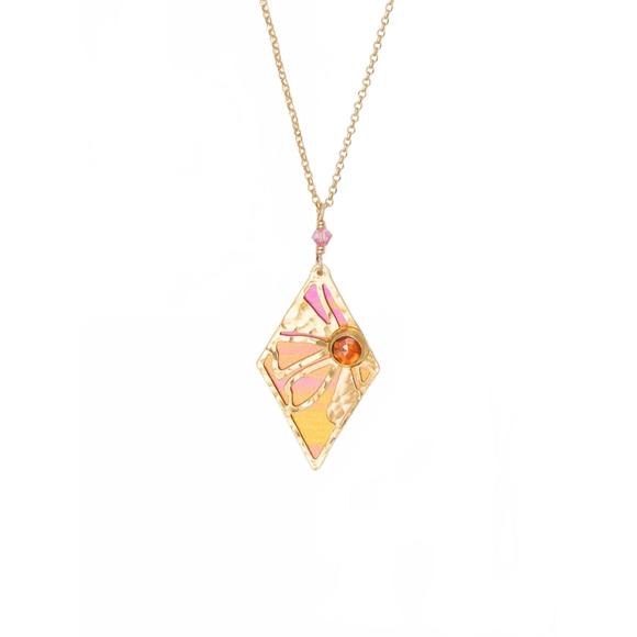NEW HOLLY YASHI women's drew necklace in sunset - Picture 1 of 3